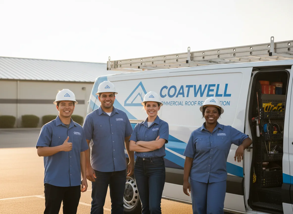 Commercial roof coating company in Driver, AR